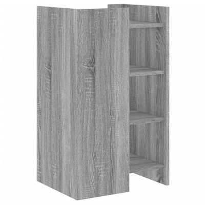 vidaXL Buffet sonoma gris 45x35x75 cm Bois d'ingénierie