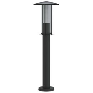 vidaXL Lampadaire d'ext&eacute;rieur noir 60 cm acier inoxydable