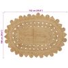 vidaXL Tapis Marron 100 x 152 cm Jute