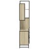 vidaXL Ensemble de meubles de salle de bain 3 pcs ch&ecirc;ne sonoma