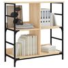 vidaXL Biblioth&egrave;que ch&ecirc;ne sonoma 78,5x33x82 cm bois d'ing&eacute;nierie