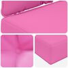 vidaXL Coussin de canap&eacute; d'ext&eacute;rieur 2 pcs Rose Polyester