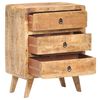 vidaXL Buffet 60x35x75 cm Bois de manguier brut