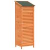 vidaXL Abri de jardin Marron 59 x 56 x 176 cm Bois de Sapin Massif