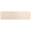 vidaXL Coureur de Tapis MARSA Cr&egrave;me 100 x 300 cm Polyester et PVC