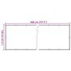 vidaXL &Eacute;cran de balcon Beige 120x400 cm Tissu Oxford