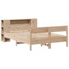 vidaXL Lit biblioth&egrave;que sans matelas 120x190 cm bois de pin massif