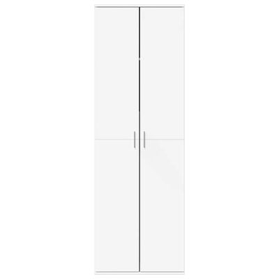 vidaXL Buffet haut blanc 60x35x180 cm bois d’ingénierie