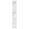 vidaXL Biblioth&egrave;que S&eacute;parateur de pi&egrave;ce Blanc 60x24x155 cm