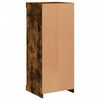 vidaXL Buffet avec lumi&egrave;res LED ch&ecirc;ne fum&eacute; 41x37x100 cm