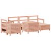 vidaXL Salon de jardin 7 pcs bois massif sapin de douglas