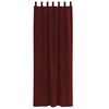 vidaXL Rideaux occultants 2 pcs Bordeaux 140 x 260 cm Velours