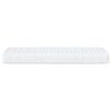 vidaXL Lit de jour avec matelas bleu 90x200 cm velours