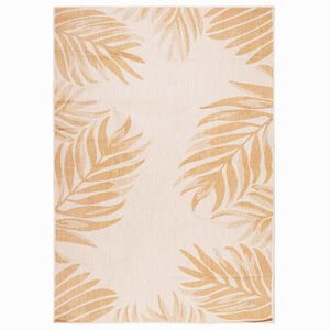 vidaXL Tapis &agrave; tissage plat d'ext&eacute;rieur 200x280 cm Motif de feuille