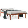 vidaXL Lit pour personne &acirc;g&eacute;e sans matelas 140x190 cm bois pin massif