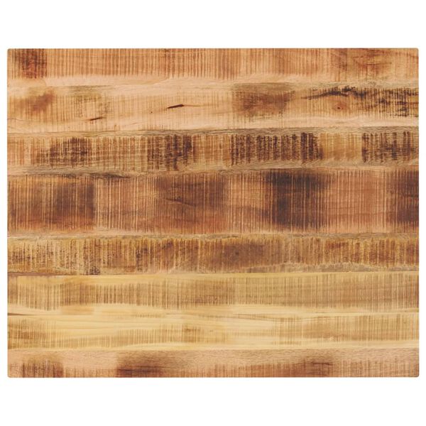 vidaXL Dessus de table rectangulaire bois massif de manguier brut