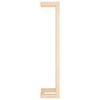 vidaXL Porte-serviette 23x18x90 cm Bois de pin massif