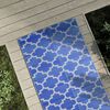 vidaXL Tapis d'ext&eacute;rieur ARAKIL bleu 80x150 cm PP