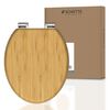 SCH&Uuml;TTE Si&egrave;ge de toilette fermeture en douceur NATURAL BAMBOO