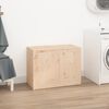 vidaXL Bo&icirc;te &agrave; linge 88,5x44x66 cm Bois massif de pin