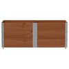 vidaXL Jardini&egrave;re marron 150x50 cm bois massif de pin