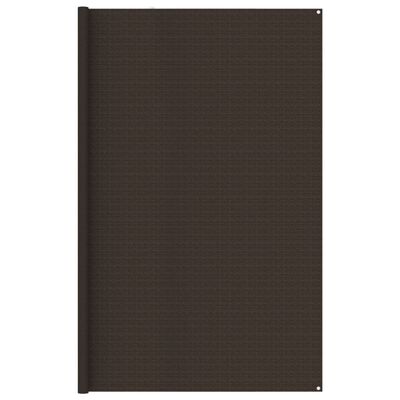 vidaXL Tapis de tente 300x600 cm Marron