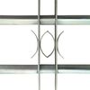 vidaXL Grille r&eacute;glable de s&eacute;curit&eacute; de fen&ecirc;tres et 2 barres 700-1050 mm