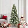 vidaXL Ensemble de Boules de No&euml;l 120 pcs Argent Plastique