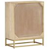 vidaXL Buffet avec 2 portes 55x30x70 cm bois massif de manguier