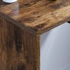 vidaXL Bureau mural Ch&ecirc;ne fum&eacute; 60 x 45 x 30 cm Bois d'ing&eacute;nierie