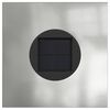 vidaXL Lumi&egrave;re de chemin LED solaire 2 pcs Galvanis&eacute; Galvanis&eacute;