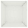 vidaXL Cache-pot de jardin 5 pcs Blanc 50 x 50 x 15 cm