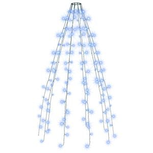 vidaXL Guirlande lumineuse d'arbre de No&euml;l 150 LED Bleu 150 cm