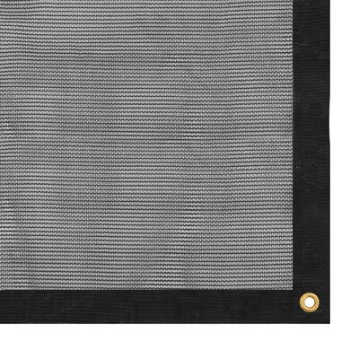 vidaXL Filet de conteneur PEHD 3,5 x 8 m Noir