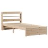 vidaXL Cadre de lit avec t&ecirc;te de lit sans matelas 90x190 cm