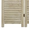 vidaXL Cloison de s&eacute;paration 5 panneaux 175x165 cm Bois de Paulownia