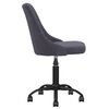 vidaXL Chaises pivotantes &agrave; manger lot de 6 gris fonc&eacute; tissu