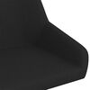 vidaXL Tabourets de bar lot de 2 noir tissu