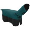 vidaXL Couverture &Eacute;quine Vert fonc&eacute; et noir 75 cm Polyester