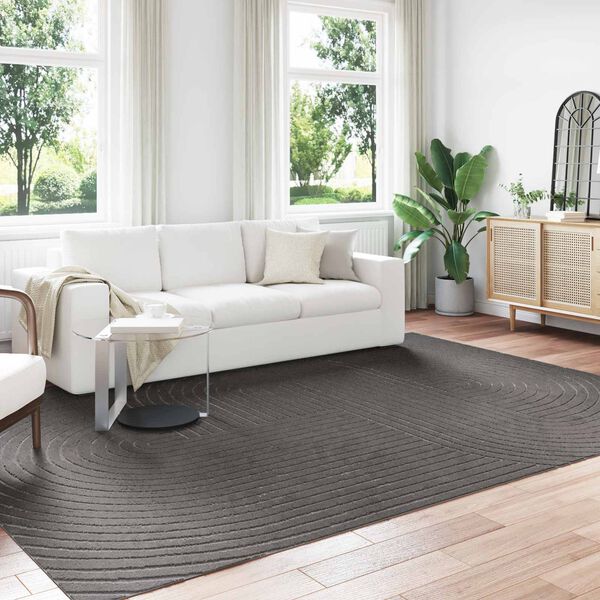 vidaXL Tapis de surface Rectangulaire Anthracite 280 x 200 cm