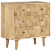 vidaXL Armoire &agrave; tiroirs 70x35x70 cm bois massif de manguier