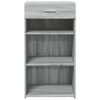 vidaXL Buffet sonoma gris 50x42,5x93 cm bois d'ing&eacute;nierie