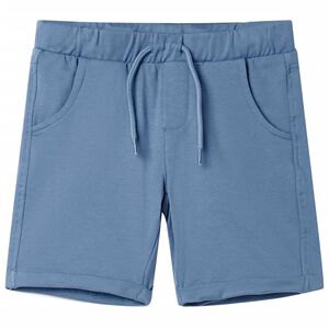 Short pour enfants avec cordon de serrage bleu foncé 116