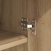 vidaXL Buffet ch&ecirc;ne artisanal 42,5 x 40 x 93 cm Bois d'ing&eacute;nierie