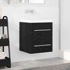 vidaXL Armoire d'&eacute;vier Ch&ecirc;ne noir 38,5 x 41 x 48 cm Bois d'ing&eacute;nierie