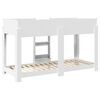 vidaXL Lit Superpos&eacute; pour Enfants Blanc 75 x 190 cm Bois d'ing&eacute;nierie