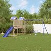 vidaXL Aire de jeux d'ext&eacute;rieur bois de pin massif