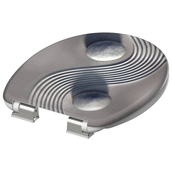 SCH&Uuml;TTE Si&egrave;ge de toilette avec fermeture en douceur YIN & YANG