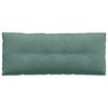 vidaXL Coussin de Dos Vert Mer 120 x 50 cm Tissu en velours c&ocirc;tel&eacute;