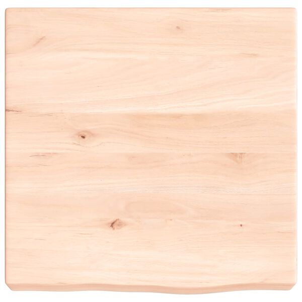 vidaXL &Eacute;tag&egrave;re murale 40x40x(2-6)cm bois de ch&ecirc;ne massif non trait&eacute;